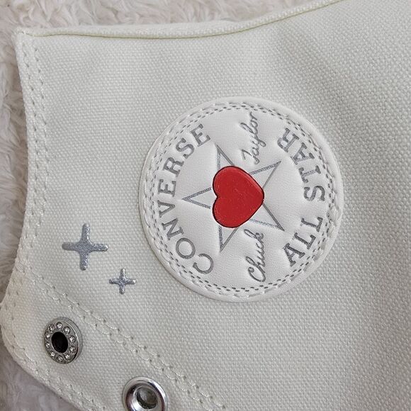 NEW Converse Chuck Taylor All Star Lift Platform High "Y2K Heart" A109114C Sz 9 - Picture 9 of 14